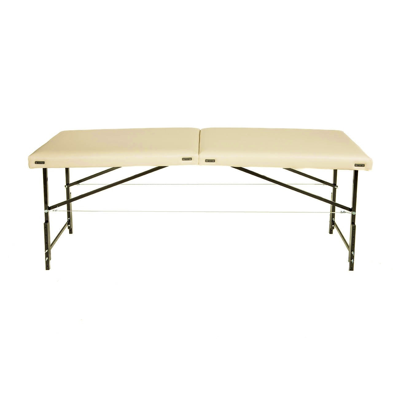 Кушетка для косметолога 180х60 см автомат для масажу з регулюванням висоти Складаний масажний стіл Бежевий, фото 1
