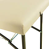 Масажний стіл для складаний м'який 180х60х70см Кушетка для косметологічних процедур для тату переносна, фото 2