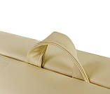 Кушетка для косметолога 180х60 см автомат для масажу з регулюванням висоти Складаний масажний стіл Бежевий, фото 6