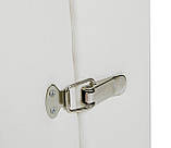 Кушетка косметологічна з регулюванням висоти 190х70см, М'яка Біла, Складаний масажний стіл, Стіл для масажу !!!, фото 6