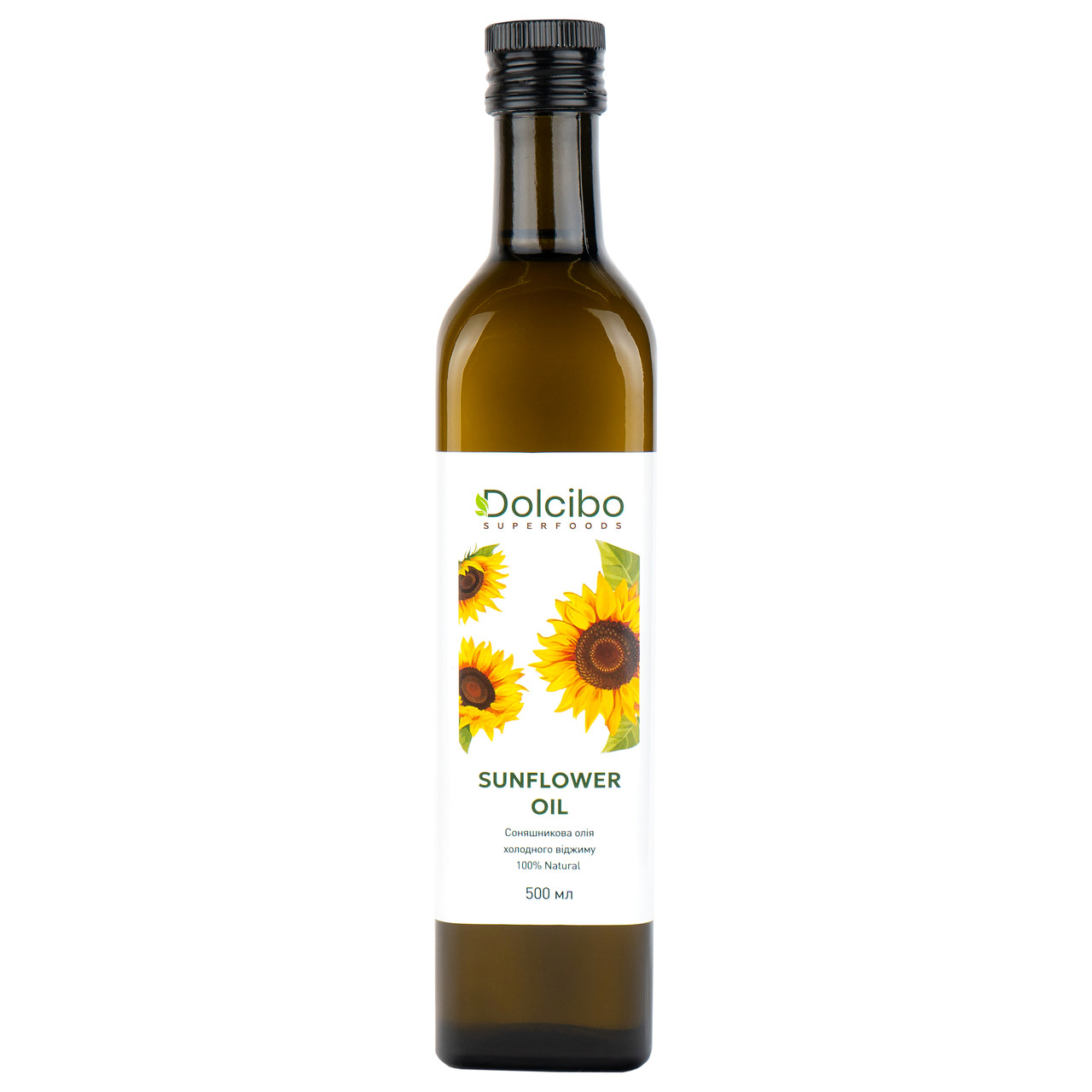 Соняшникова олія холодного віджиму "Dolcibo" 500 мл