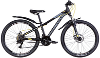 Горный велосипед спортивный ST 26" Discovery TREK AM DD рама-18" черно-желтый