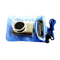 Подводный чехол для фотоаппаратов мыльниц, синий