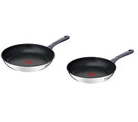 Сковорідки Tefal Daily Cook 28 см/24 см. Подвійне дно та антипригарне покриття