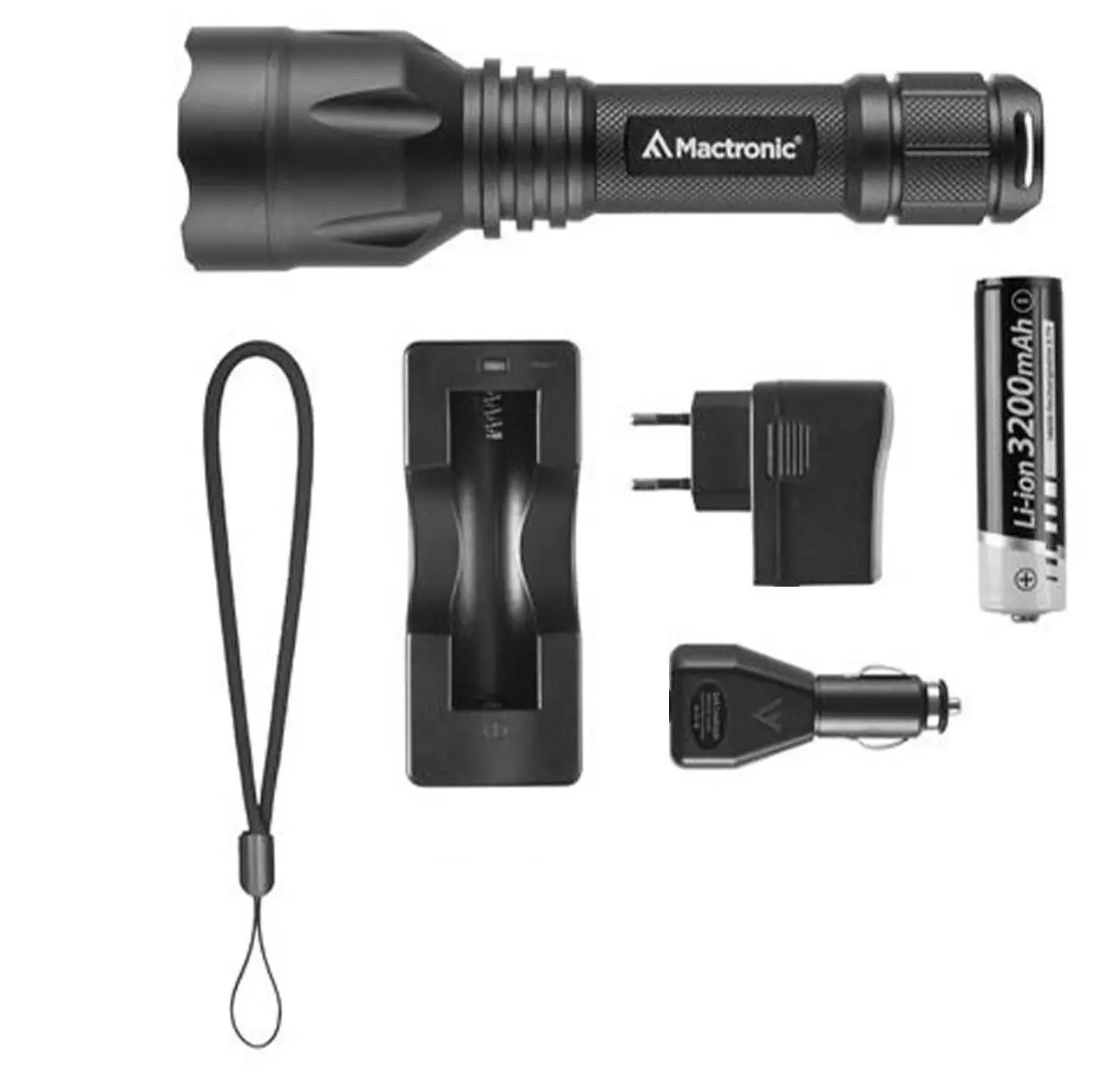 Ліхтарик Mactronic Black Eye 1550 (1550 Lm) перезаряджається
