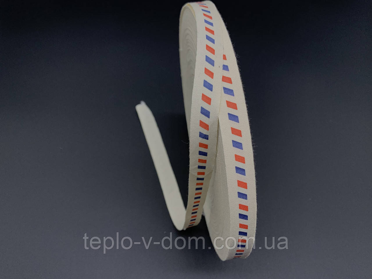 Стрічка декоративна з візерунком. 1,5 см, фото 1