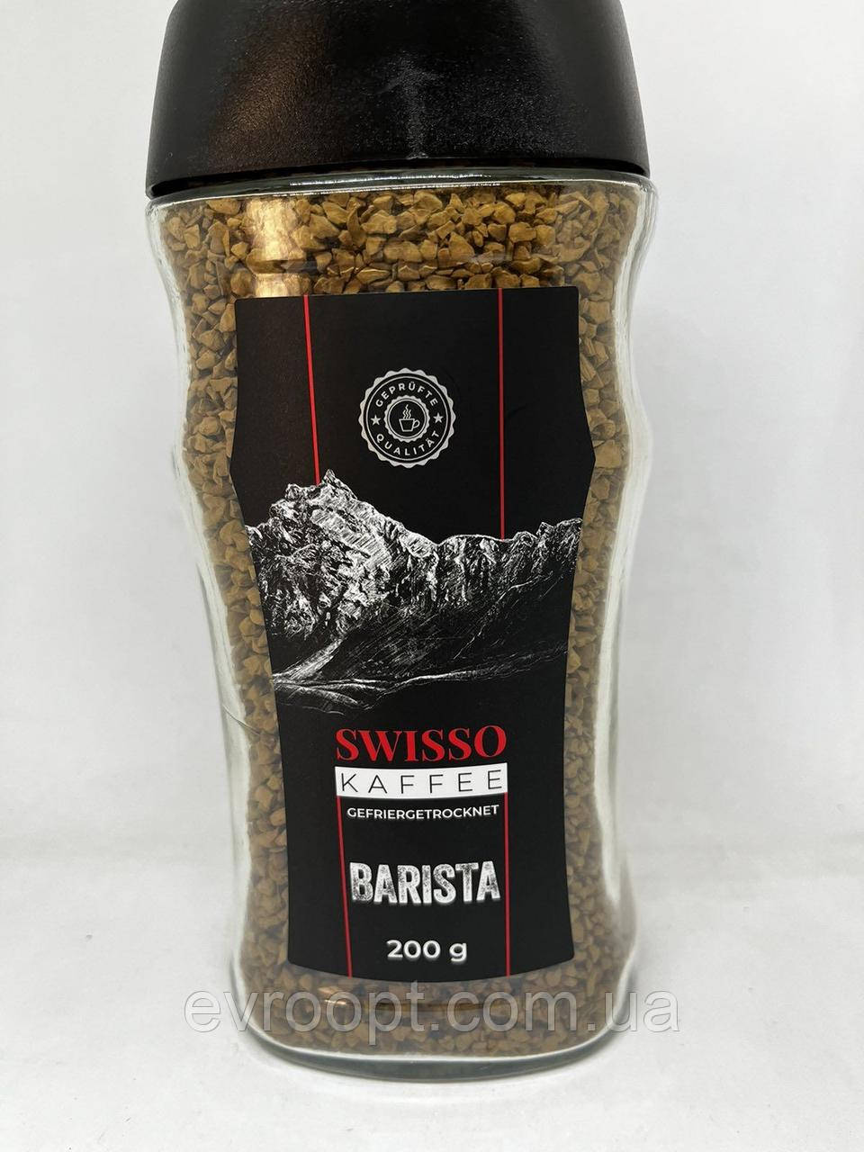 Кава Swisso розчинна Barista 200г, фото 1
