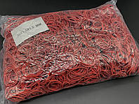 Резинки для денег канцелярские 30 х 1,5 х 1,5 мм красные 3756 шт в пакете