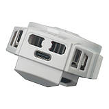 Комплект охолодження телефона MEMO: теплопровідна магнітна пластина VC01 + кулер Пельтьє DLA2 для смартфона напальчники FS01, фото 4