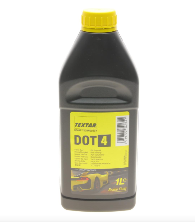 Гальмівна рідина DOT 4 (1L) - TEXTAR - Німеччина - 95002200