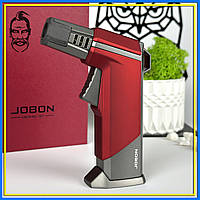 Газовая зажигалка автоген Jobon в подарочной коробке (33735-red)