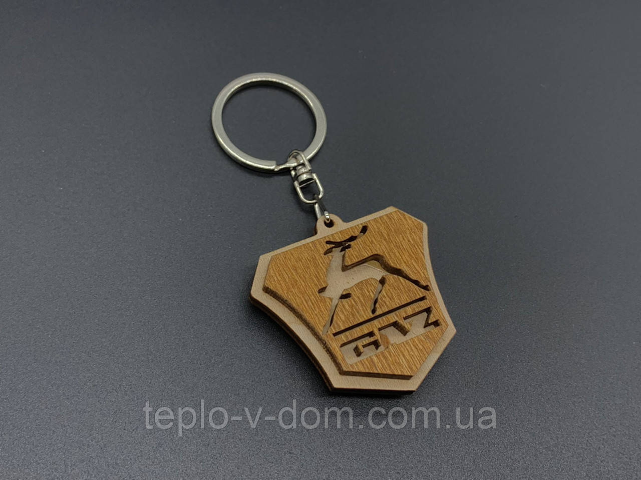 Брелок дерев'яний Газель. 4.5 см