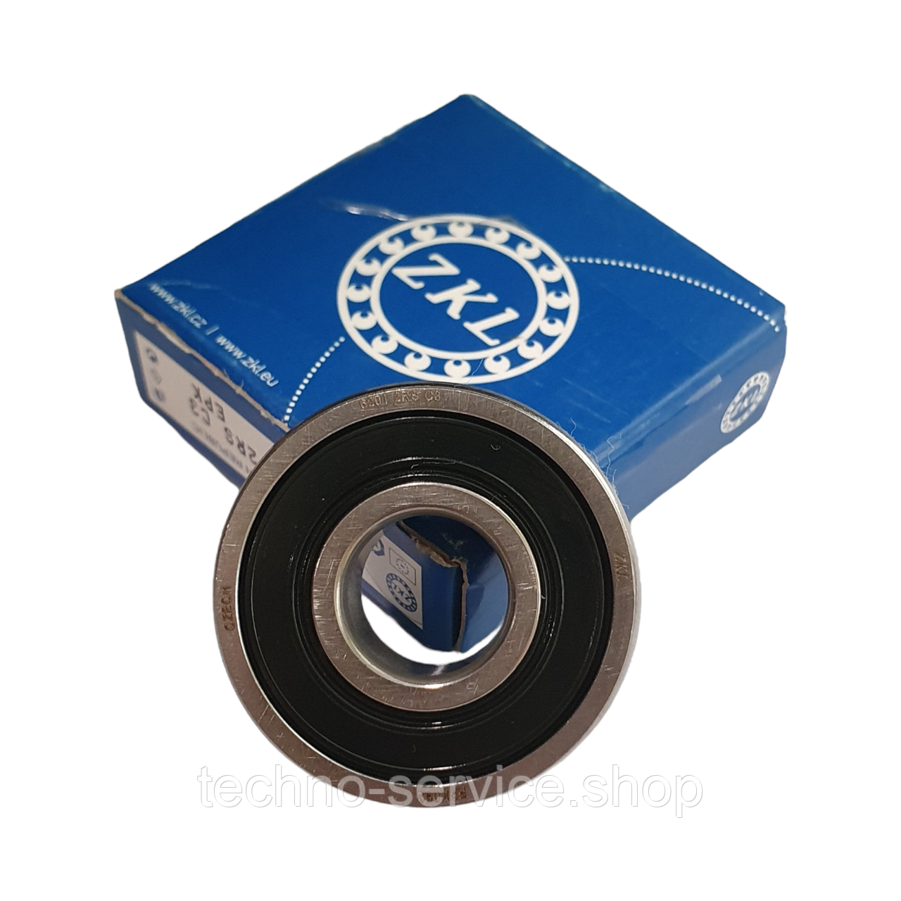 Підшипник ZKL 6201-2RS C3 (12*32*10)