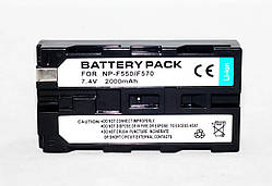 Акумулятор для LED освітлення, Sony NP-F550 (NP-F570), 7.4 В, 2000 mAh