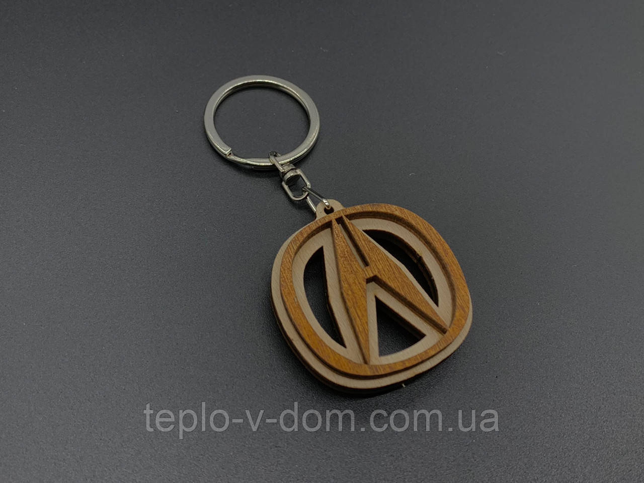 Брелок дерев'яний Acura. 4.5 см, фото 1