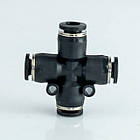 Фітинг пневматичний APZ 06 Х-подібний під шланг 6 мм