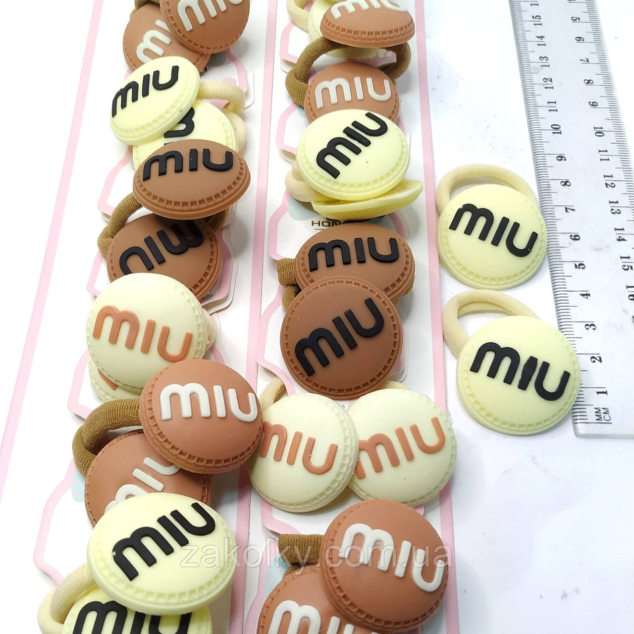Гумки для волосся дитячі "miu".