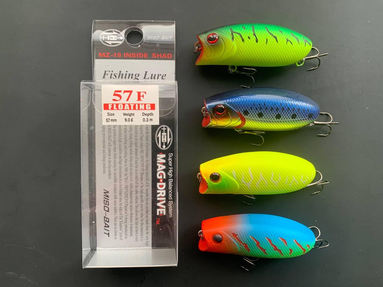 Воблер Miso-bait Lucky Craft Malas 57mm 9g ( Набір 4шт )