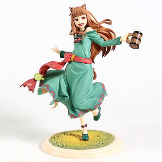 Аниме фигурка Spice and Wolf, Волчица и пряности Holo, Холо с кружкой, 18 см (SW 0002)