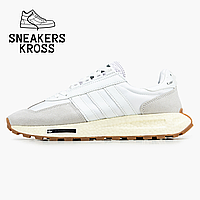 Мужские кроссовки Adidas Retropy E5 White Gum, Адидас ретропи белые, Adidas originals retropy