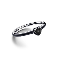 Серебряное кольцо "Черное сердце" Pandora ME 193088C01