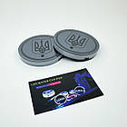 Підсвітка в підстаканник з ГЕРБОМ з датчиком світла на акумуляторі RGB, фото 3