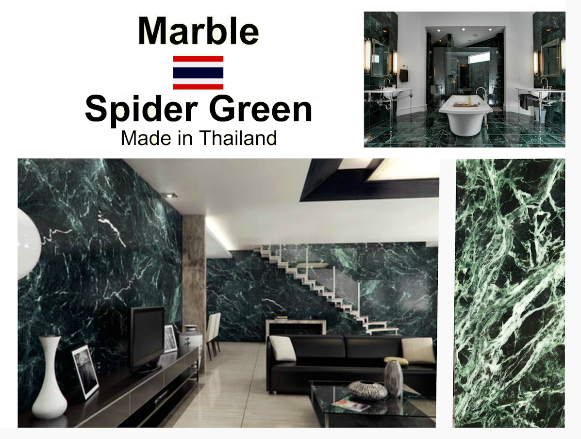 Мрамор Spider Green - фото 1 - id-p2114190167