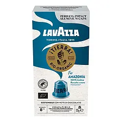 Nespresso капсули Lavazza Tierra For Amazonia 10 шт Алюміній з нотками шоколаду