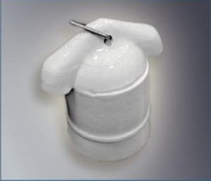 Керамічний Патрон Е27УК-02 патрон черниця підвісний (50 шт), фото 1