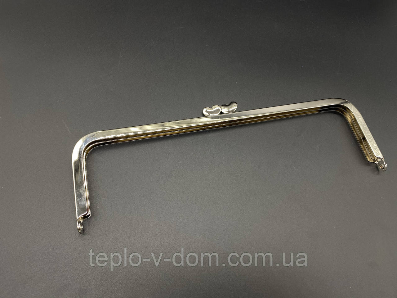 Фермуар. Колір "срібло". 25см.