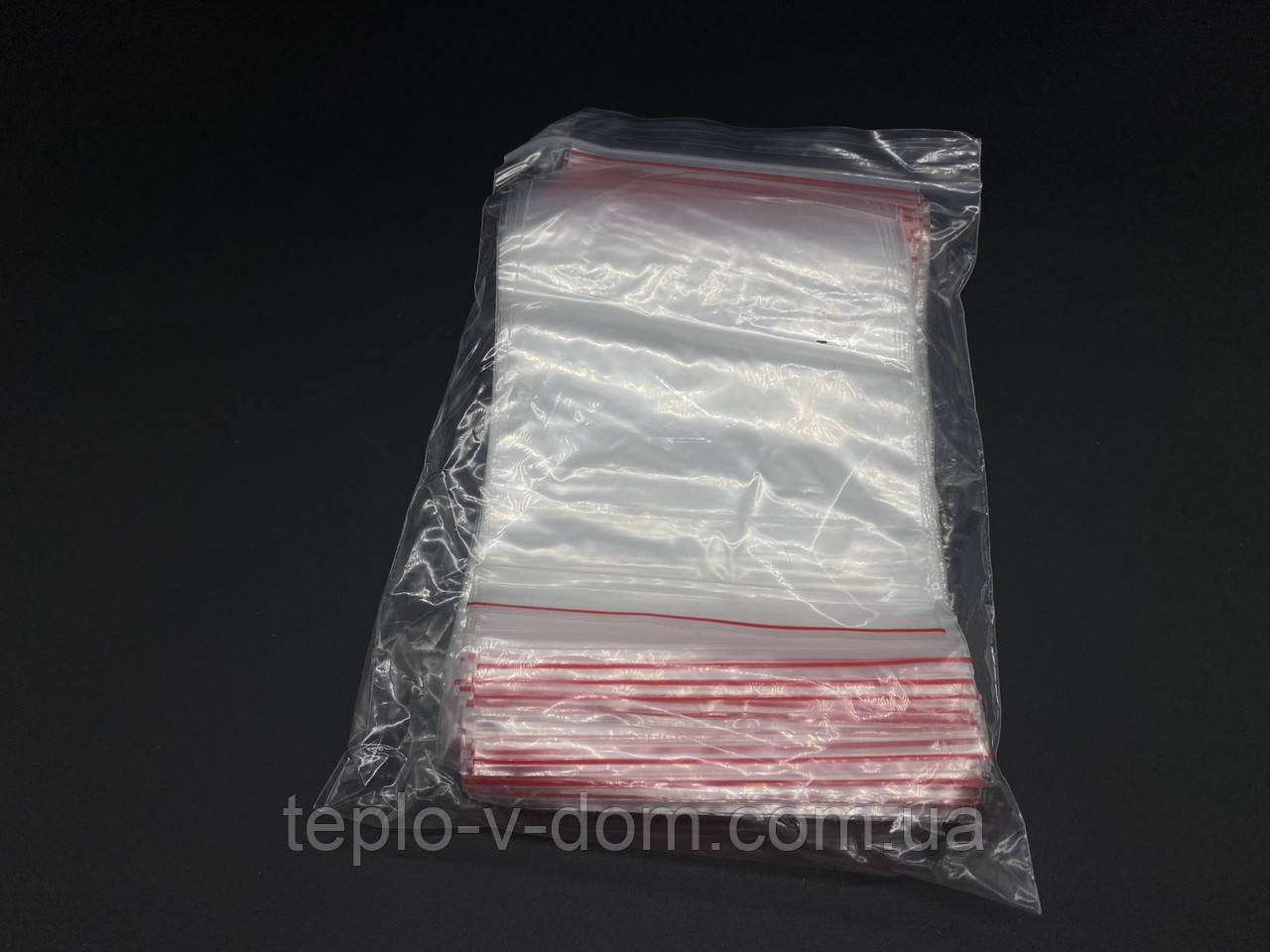 Пакет із замком zip-lock поліетиленовий 12х18 см. 95 шт/уп. Пакет Гріппер для зберігання дрібних деталей