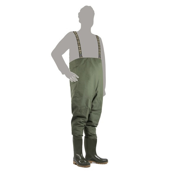 Вейдерси, заброди для риболовлі та полювання Demar Grand Chest Waders Розмір 45 — 29 см (3192), фото 1