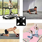 Смарт ваги до 180 кг, з Bluetooth, (26х26 см), Чорні / Розумні електронні ваги підлогові / Фітнес ваги, фото 2