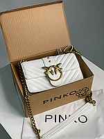 Женская брендовая сумка Pinko Mini Love Bag One Simply Puff Пинко, женские сумки, стильные сумки