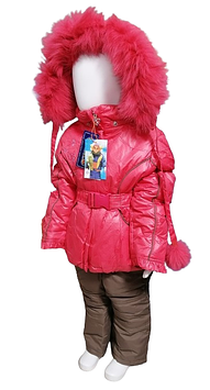 Комбінезон роздільний  DONILO на зріст 86, 92 см червоний (1340)