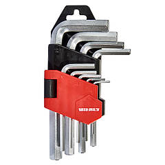 Набір ключів шестигранних Vitals Master 1.5-10 мм. (9 шт.)