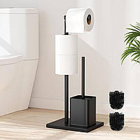 Йоржик для туалету / Йоржик для ванної / Підставка для туалетного паперу з щіткою Susswiff