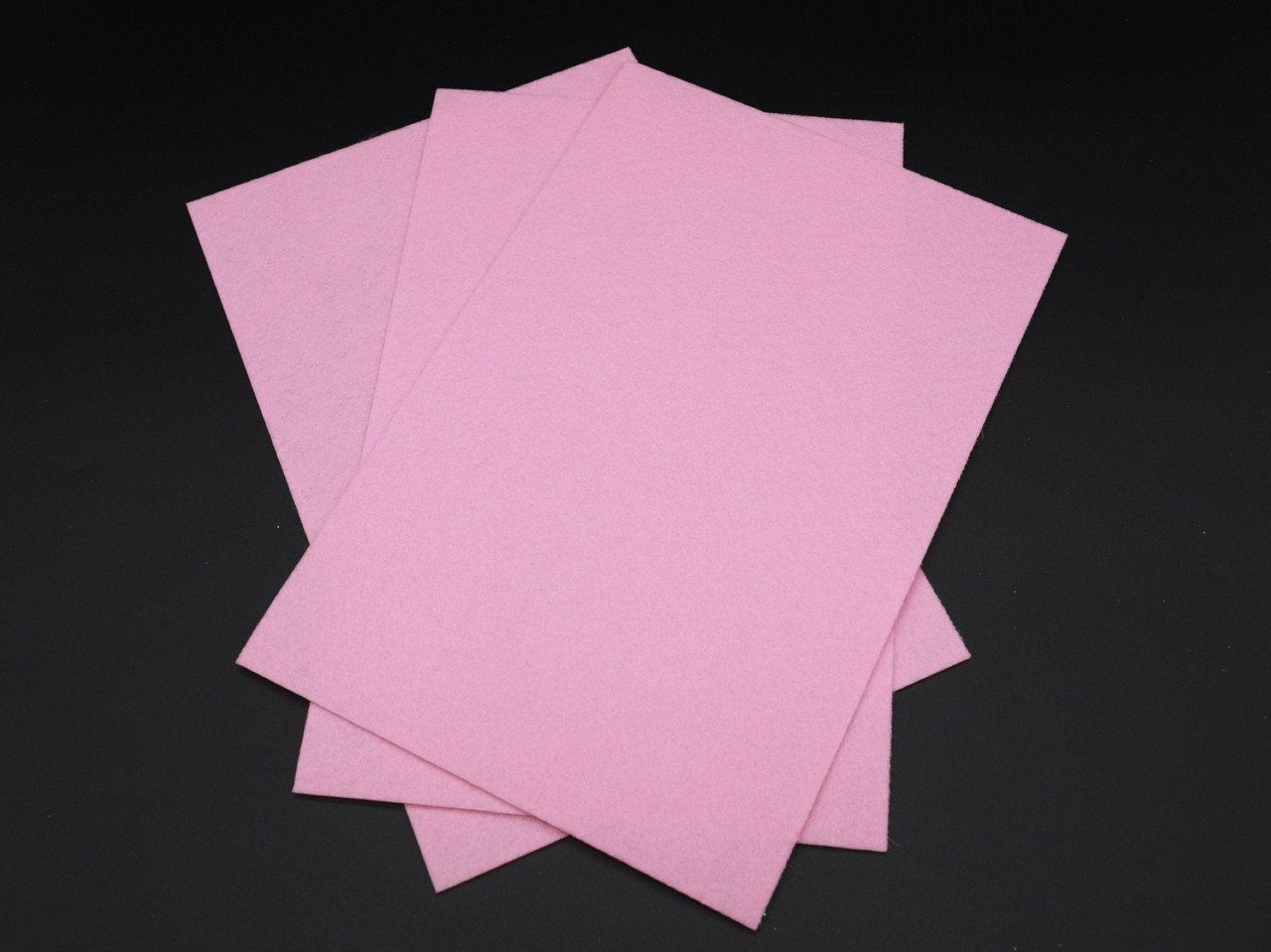 Світло-рожевий Фетр для рукоділля та декору 2мм. Заготовки матеріалу  Тканина для виробів Рожева