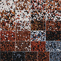 Декоративна силіконова штукатурка "мозаїка" Aura Luxpro Mosaik M15 (1,5мм), B206, 15кг, фото 3