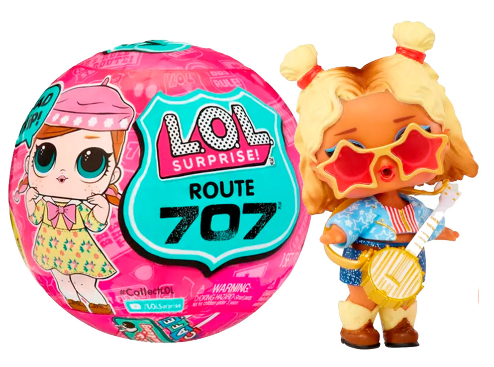 Ігровий набір з лялькою L.O.L. Surprise! ROUTE 707 Легендарні красуні W2 (425915)