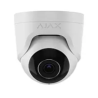 Проводная охранная IP-камера Ajax TurretCam (5 Mp/2.8 mm) White