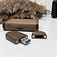 USB флешки з дерева в шкатулці SKINWOOD Темне дерево (горіх) 8 гб, фото 3