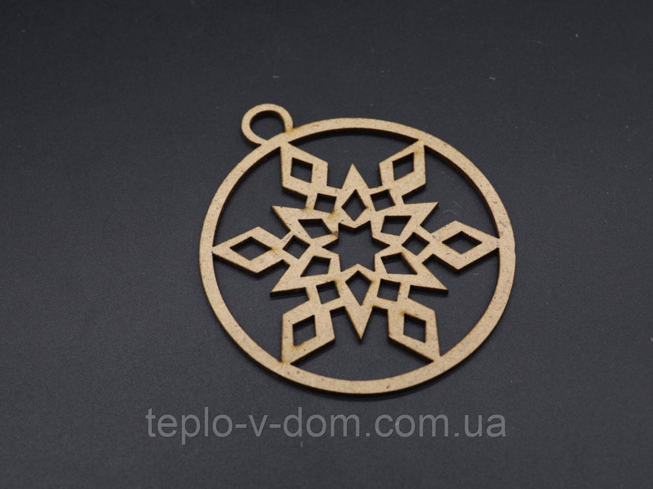 Дерев'яні ялинки для декупажу. 10см