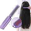 Утюжок випрямляч для волосся з USB, XL-683 / Бездротовий утюжок для волосся / Гребінець випрямляч, фото 2