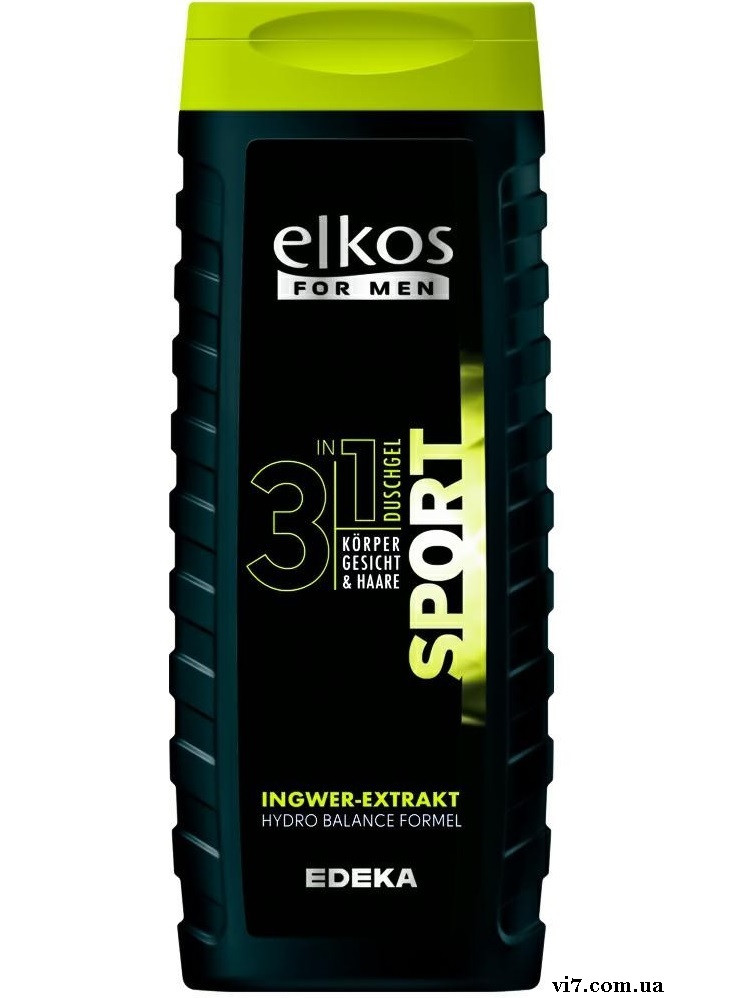 Гель для душу Elkos For Men 3in1 Sport 300 мл