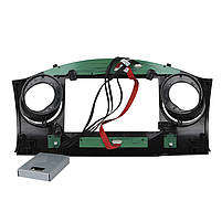 Штатний комплект перехідна рамка 9" Lesko BMW Mini Hatch R50 2000-2006 + адаптер живлення Міні Хетч 2 шт., фото 3