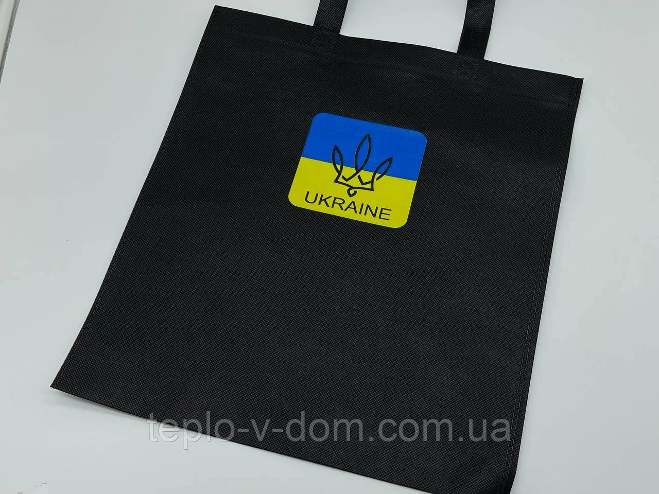 Еко сумка спанбонд 33Х38см "UKRAINE"