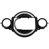 Штатний комплект перехідна рамка 9" Lesko BMW Mini 2007-2015 (1234-320) + адаптер живлення 2 шт., фото 2