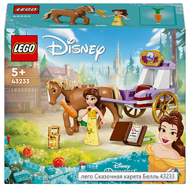 Конструктор LEGO Disney Казкова карета Белль 62 деталі (43233)