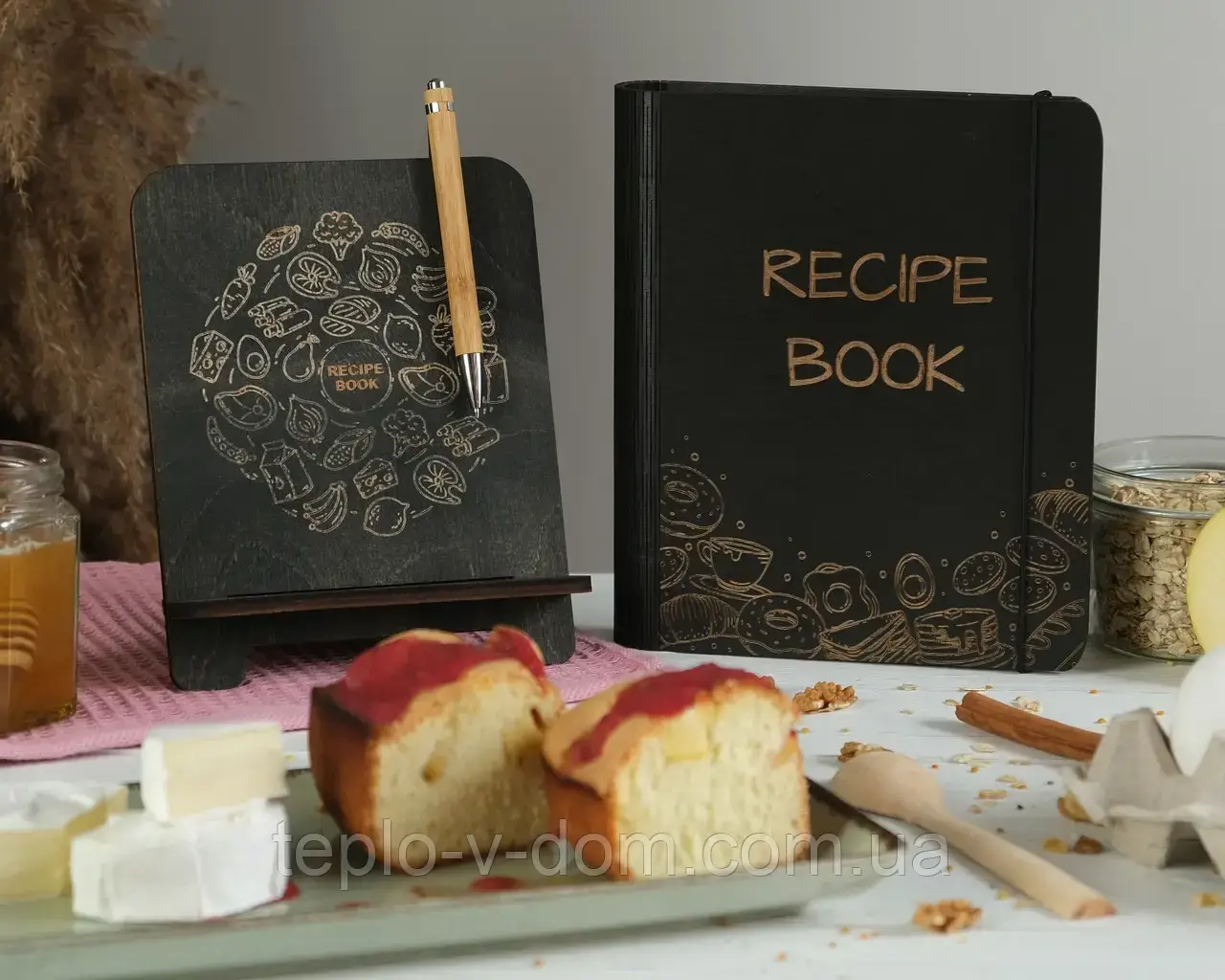 Книга для записів кулінарних рецептів "Recipe book" А5 22,5х17см